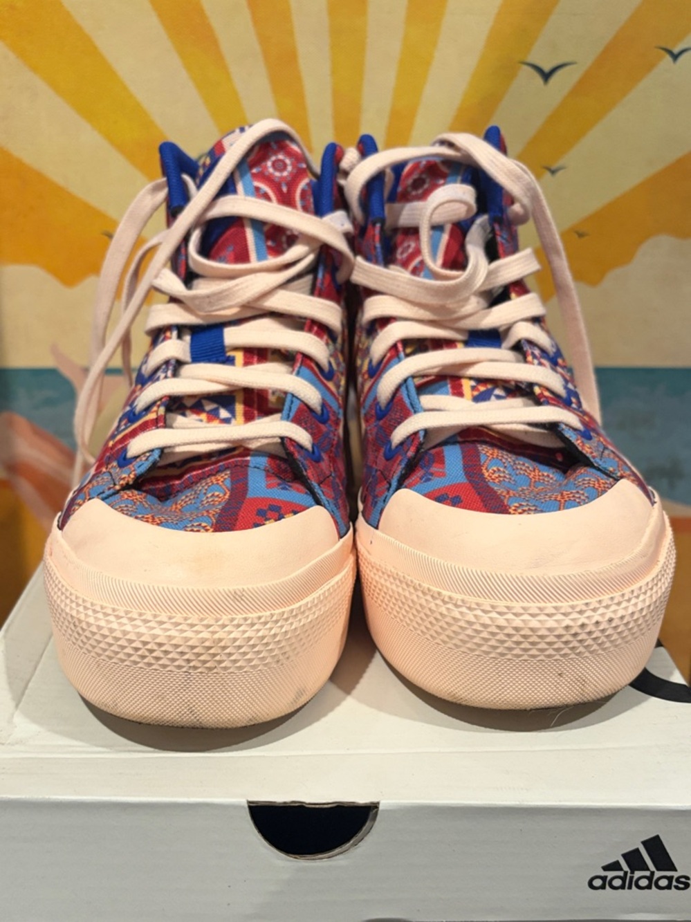 adidas Women’s High-top Platform Sneakers, 5.5